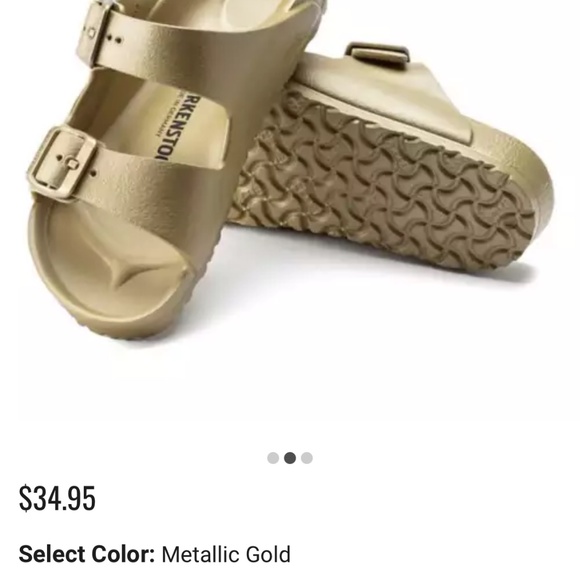Birkenstock Gold Sandal - Picture 9 of 9